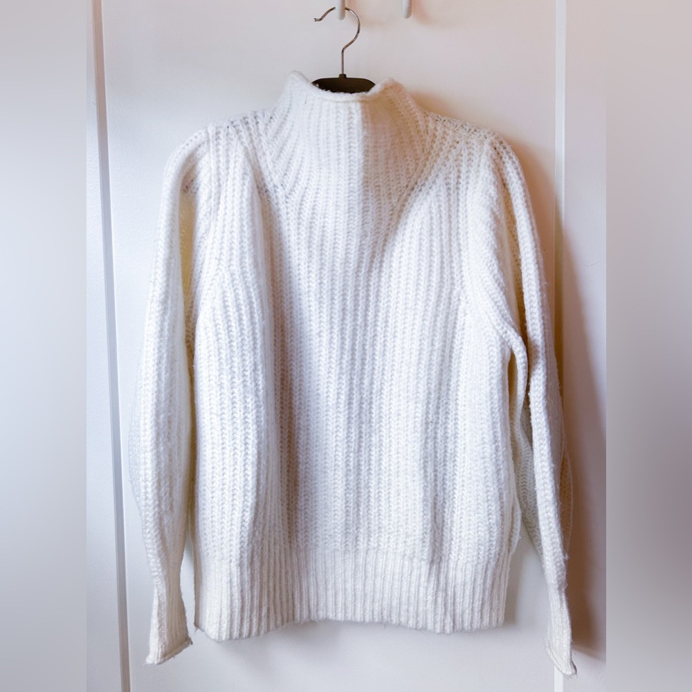 Madewell Loretto Mockneck Pullover Sweater